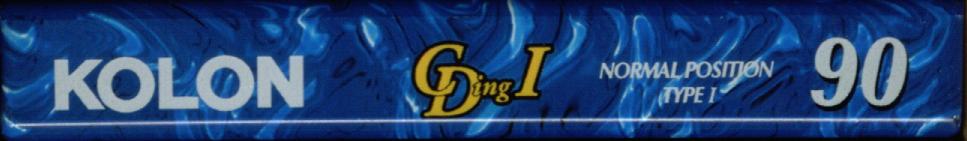 Compact Cassette Kolon CDing I 90 Type I Normal South Korea