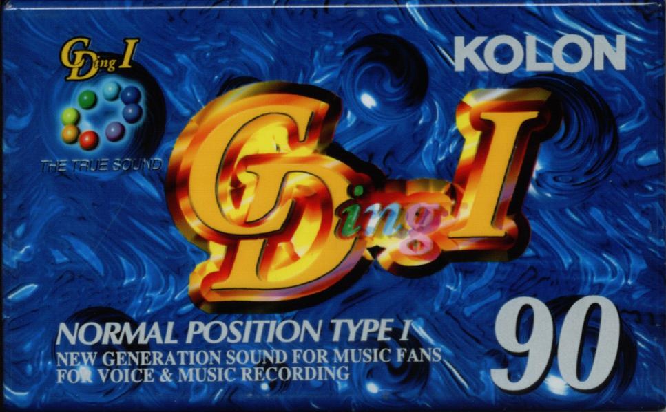 Compact Cassette Kolon CDing I 90 Type I Normal South Korea