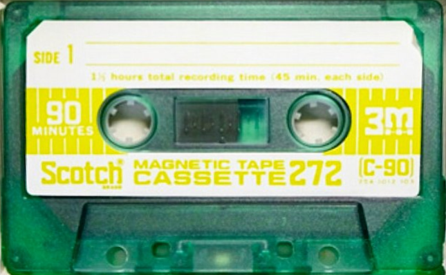 Compact Cassette Scotch 272 90 Type I Normal 1970 Japan