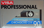 Compact Cassette Visa CX II 90 Type II Chrome 1983 North America