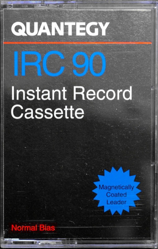 Compact Cassette Quantegy IRC 90 Type I Normal 1996 USA