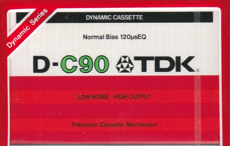 Compact Cassette TDK D 90 Type I Normal 1979 USA