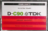 Compact Cassette TDK D 90 Type I Normal 1979 USA