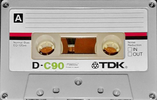 Compact Cassette TDK D 90 Type I Normal 1979 USA