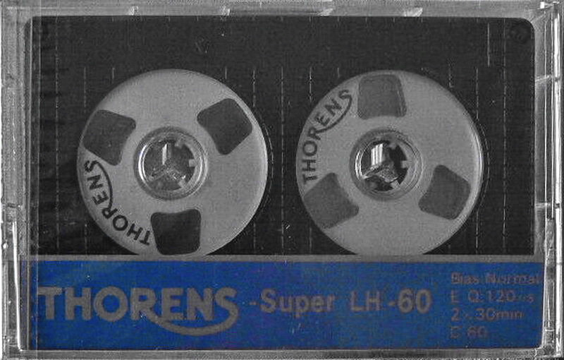 Compact Cassette Thorens 60 "Super LH" Type I Normal 1986
