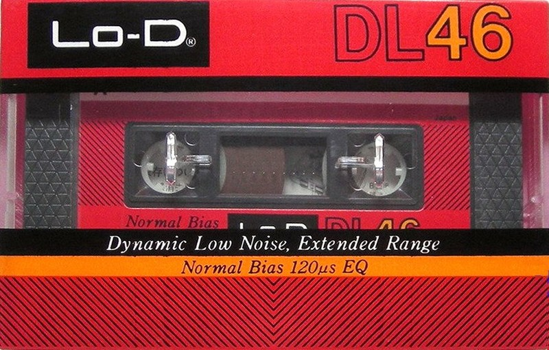Compact Cassette Lo-D DL 46 Type I Normal 1983 Japan