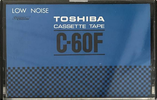 Compact Cassette Toshiba F 60 Type I Normal 1975 Japan