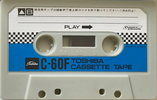 Compact Cassette Toshiba F 60 Type I Normal 1975 Japan