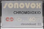 Compact Cassette Sonovox 60 Type II Chrome 1982 Portugal