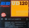 Compact Cassette Bibi UD 120 Type I Normal 1980 Europe