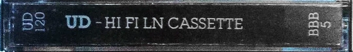Compact Cassette Bibi UD 120 Type I Normal 1980 Europe