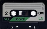 Compact Cassette Scotch LN 90 Type I Normal 1981 Europe