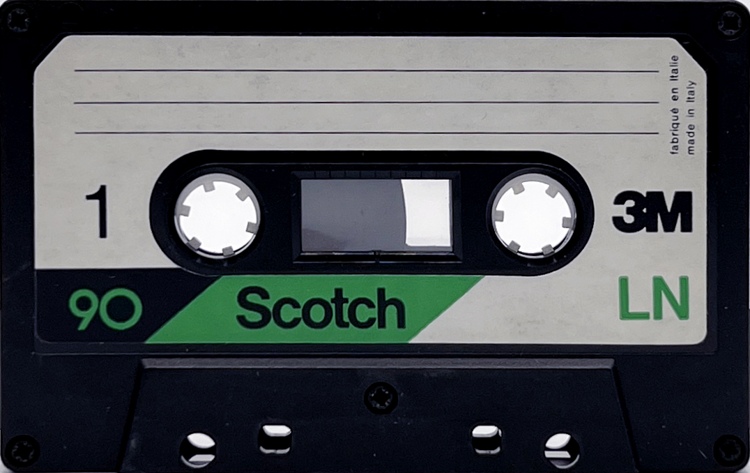 Compact Cassette Scotch LN 90 Type I Normal 1981 Europe