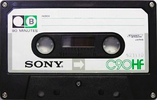Compact Cassette Sony HF 90 Type I Normal 1973 Japan