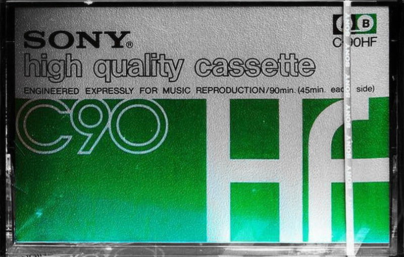 Compact Cassette Sony HF 90 Type I Normal 1973 Japan