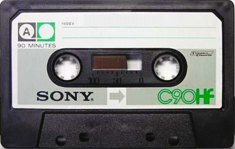 Compact Cassette Sony HF 90 Type I Normal 1973 Japan