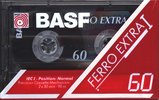 Compact Cassette BASF Ferro Extra I 60 Type I Normal 1991 Europe