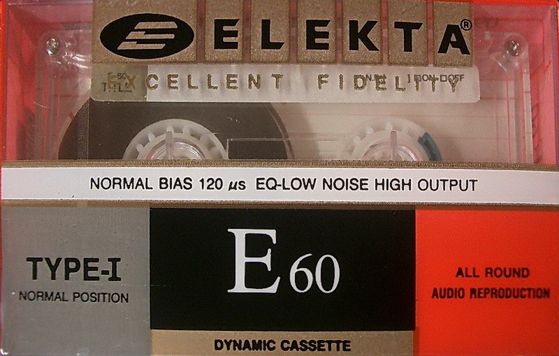 Compact Cassette Elekta 60 "E" Type I Normal Europe