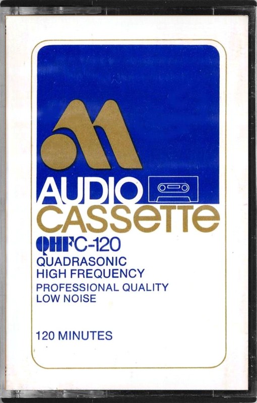 Compact Cassette Audio Magnetics QHF 120 Type I Normal 1970 USA