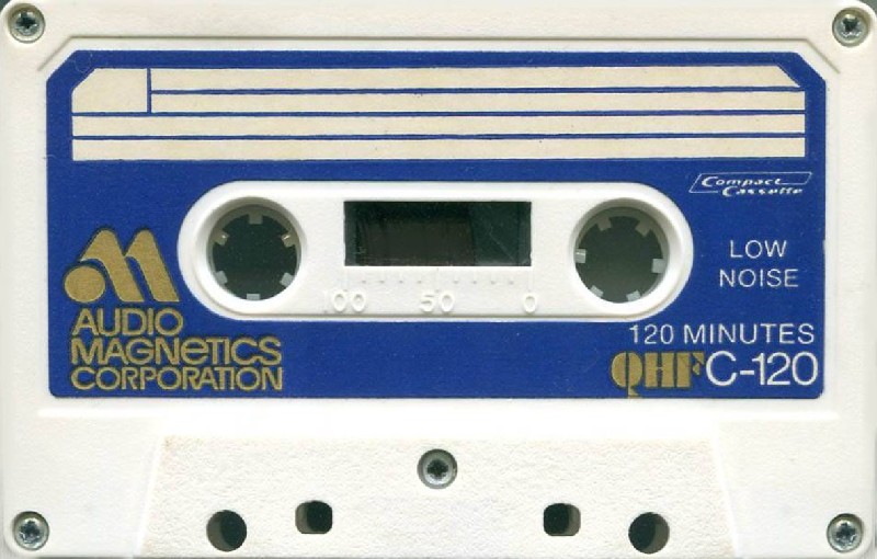 Compact Cassette Audio Magnetics QHF 120 Type I Normal 1970 USA