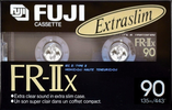 Compact Cassette Fuji FR-IIx 90 Type II Chrome 1990 North America