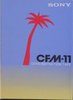 Compact Cassette Sony "CFM-11" Demonstration Tape Japan