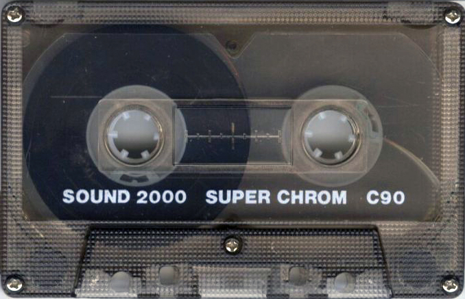 Compact Cassette Sound 2000 Sound Tape 3 90 "RV ROYAL" Type II Chrome 1985 Germany