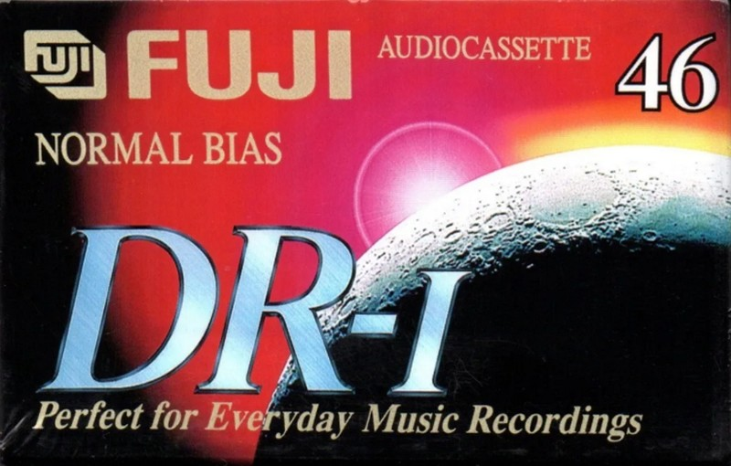Compact Cassette Fuji DR-I 46 Type I Normal 1995 North America