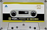 Compact Cassette TDK SD 90 "C-90SD" Type I Normal 1971 USA