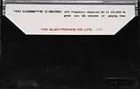 Compact Cassette TDK SD 90 "C-90SD" Type I Normal 1971 USA