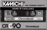 Compact Cassette Kamichi CR 90 Type II Chrome Europe