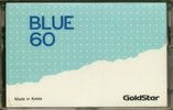 Compact Cassette Goldstar 60 "Blue" Type I Normal 1987 South Korea
