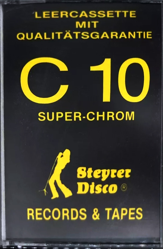 Compact Cassette Steyrer Disco 10 Type II Chrome Germany