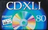 Compact Cassette Maxell CD-XL 80 "CDXL1-80" Type I Normal 1992 Japan