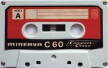 Compact Cassette Minerva 60 Type I Normal 1978 Europe