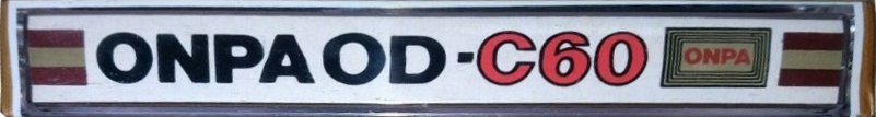Compact Cassette ONPA OD 60 Type I Normal 1986 Thailand