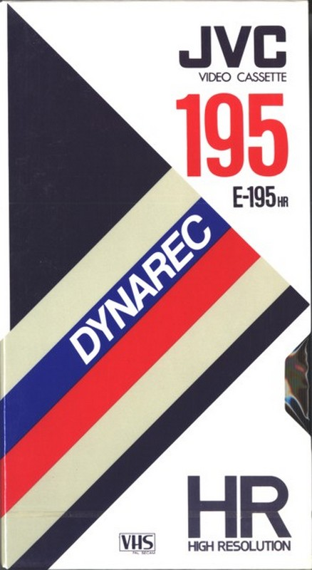 VHS, Video Home System JVC HR 195 Type I Normal 1987 Europe