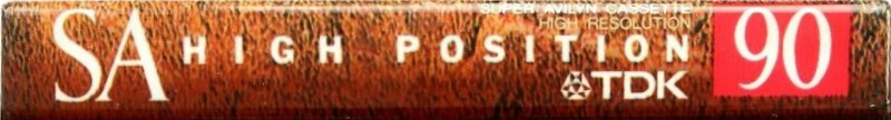 Compact Cassette TDK SA 90 "SA-90AP-LE Limited Edition" Type II Chrome 1993 Europe