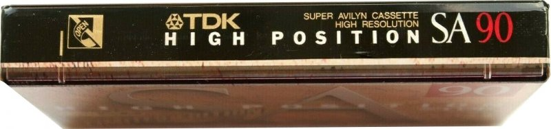 Compact Cassette TDK SA 90 "SA-90AP-LE Limited Edition" Type II Chrome 1993 Europe