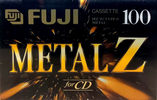Compact Cassette Fuji Metal Z 100 Type IV Metal 1995 Europe