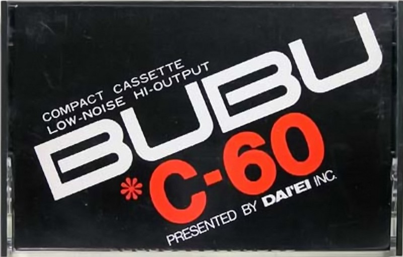 Compact Cassette Bubu 60 Type I Normal 1974 Japan