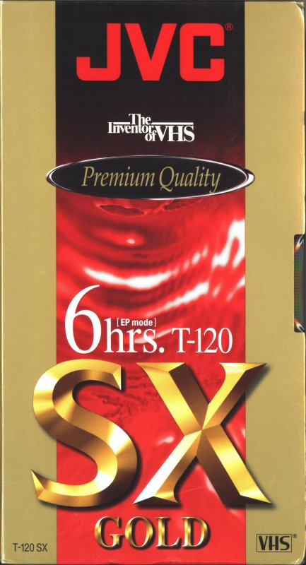 VHS, Video Home System JVC SX 120 Type I Normal 1998 North America