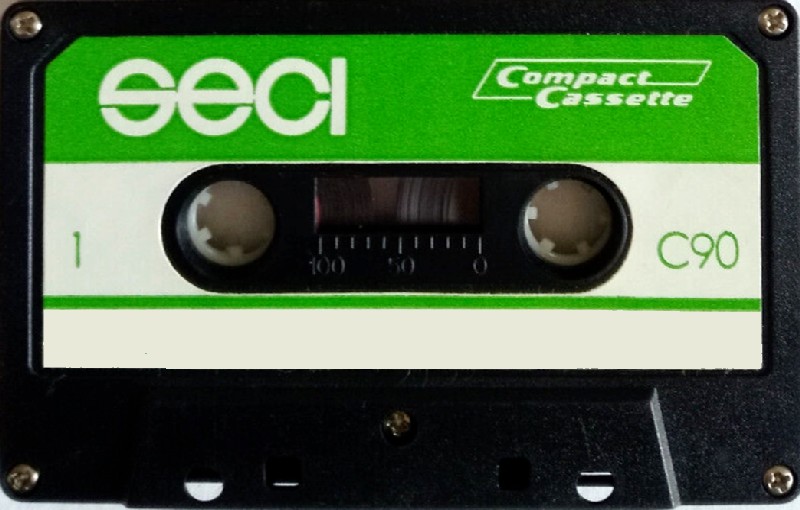Compact Cassette Seci 90 Type I Normal 1977 Italy
