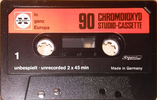 Compact Cassette Expert 90 Type II Chrome 1977 Germany