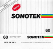 Compact Cassette Sonotek 60 Type I Normal 1988 Venezuela