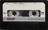 Compact Cassette BASF Chromdioxid II 90 Type II Chrome 1982 Europe