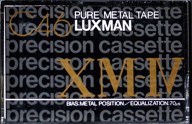Compact Cassette Luxman XM-IV 46 Type IV Metal 1978 Japan
