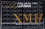 Compact Cassette Luxman XM-IV 46 Type IV Metal 1978 Japan