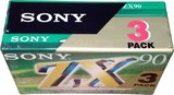 3 pack Sony ZX 90 "3C-90ZXA" Type I Normal 1999 Europe