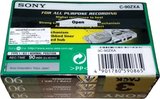 3 pack Sony ZX 90 "3C-90ZXA" Type I Normal 1999 Europe